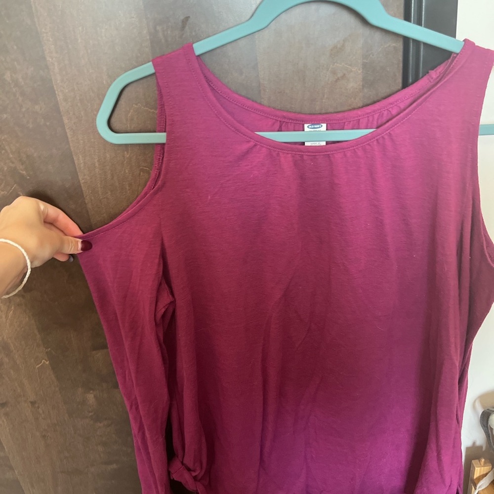 Magenta womens top